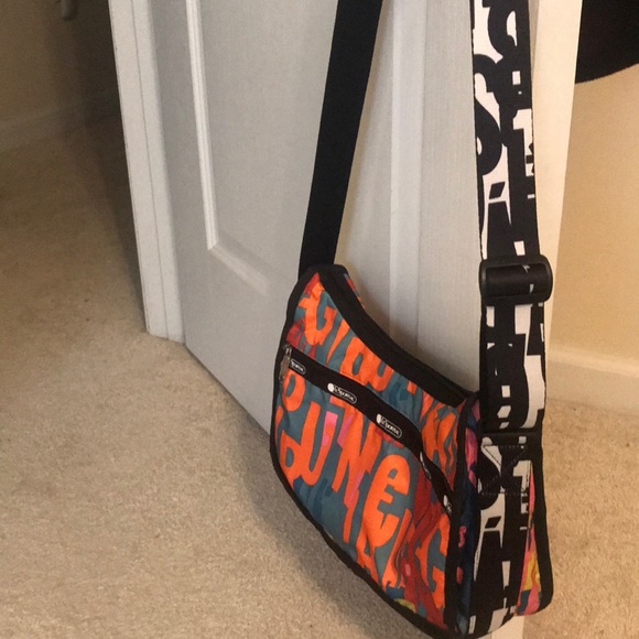 LeSportsac alphabet print crossbody - Picture 6 of 13